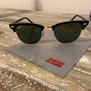 Authentic clubmaster Ray-bans